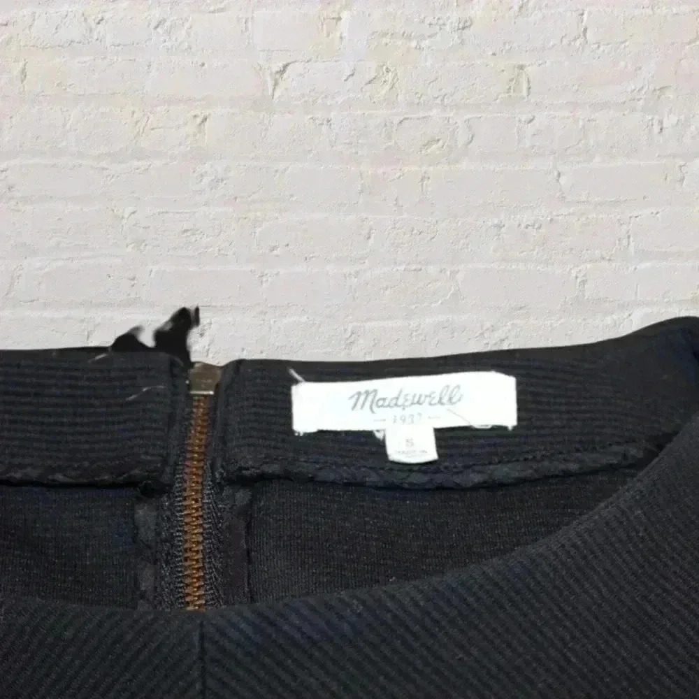 Madewell Short Sleeve Blouse - Black - Picture 5 of 6